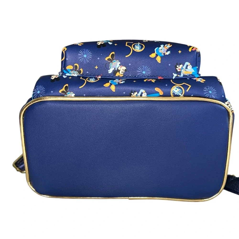 Loungefly Disney Parks WDW‎ 50th Anniversary Mickey & Friends Mini Backpack